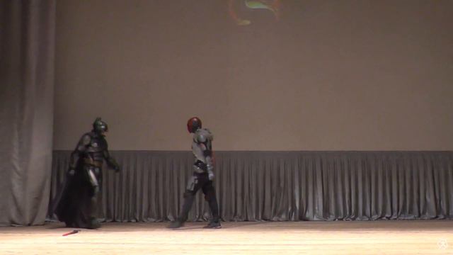 Batman, Robin (сериал Titans), Red Hood (cyber ninja) (Групповое дефиле: Запад) - Дай-Фест XII 2018 смотреть онлайн
