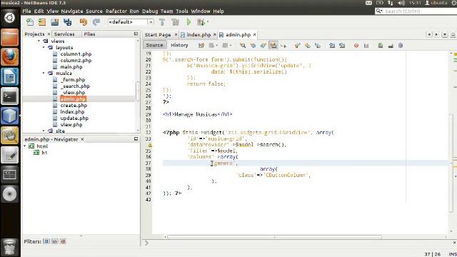 App Crud con Framework Yii (Cuarta Parte /4) смотреть онлайн
