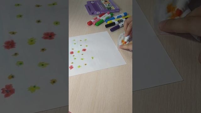 видео урок акварельные эффекты фломастерами Токминой М С смотреть онлайн