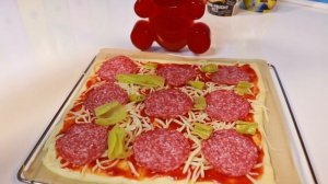 Шоколадная Пицца для желейного Медведя Лаки