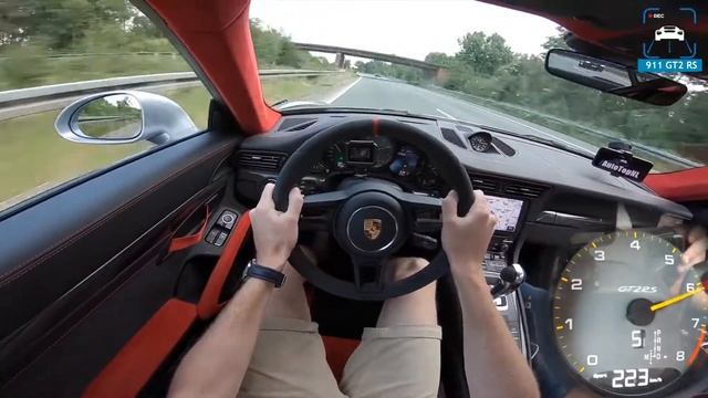 PORSCHE 911 GT2 RS | ON FREEWAY 342 KM/H