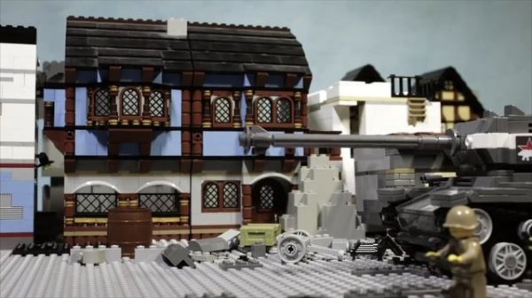 Red Alert 3 - Soviet March in LEGO world / советский марш из игры Ред Алерт 3