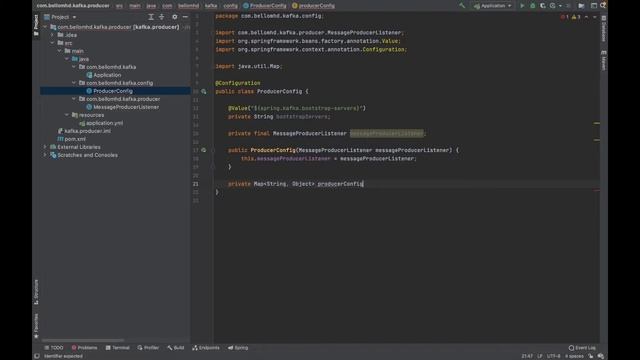 How to Write Apache Kafka Producer Client Using Spring Boot and Spring Kafka (Start) 09 смотреть онлайн