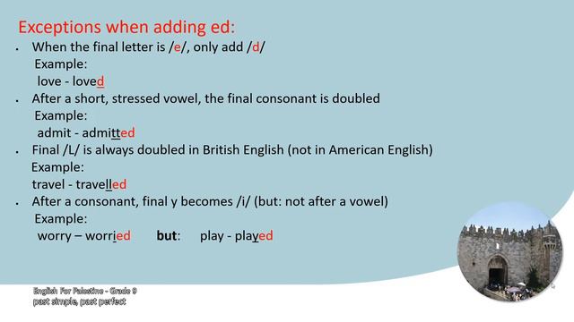 -2021- درس 3 | الوحدة 2 | Past simple/past perfect | الصف 9 | الفصل 1 | اللغة الانجليزية смотреть онлайн