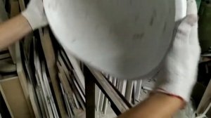 Изготовление овальной раковины из акрилового камня