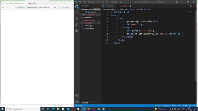 JavaScript Objects | What are JavaScript objects? смотреть онлайн
