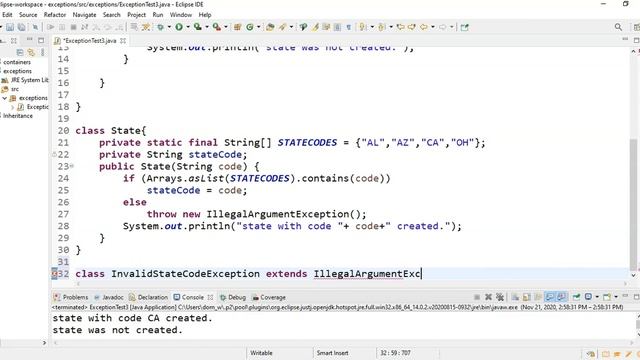 Exception Handling Part 3 смотреть онлайн