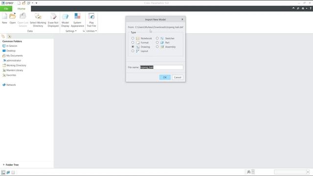 Creo How To Import DXF смотреть онлайн