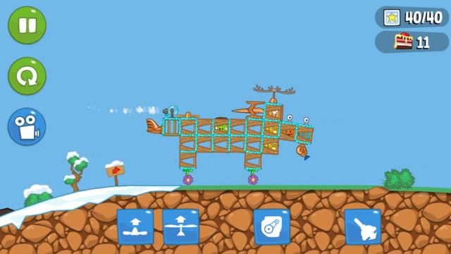 Bad Piggies - Серия 35 - Little Pig Adv: Летающий лось! смотреть онлайн