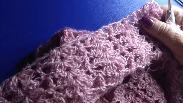 Красивый снуд из ангорки крючком смотреть онлайн