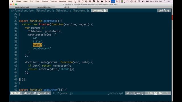 GraphQL tutorial #3: Serverless GraphQL Blog Walkthrough смотреть онлайн