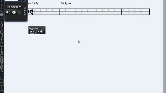 Micro-Tutorial: Changing Tempo of Music in Musink free music notation software смотреть онлайн