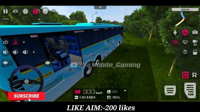 Download MSRTC SHIVNERI VOLVO BUS MOD ? For Bus Simulator Indonesia | BUSSID V3.6.1 | #bussidmods