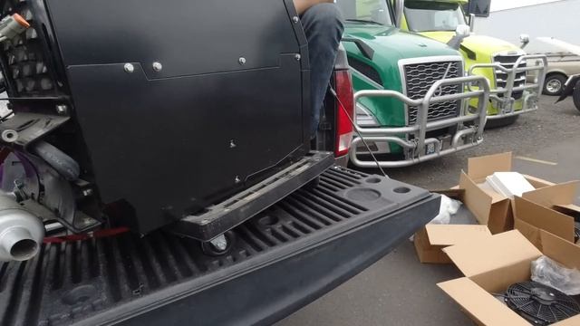 Установка APU часть 1 / Termo King tripac APU install part 1 смотреть онлайн