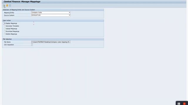 Manage Mappings using FINS_CFIN_MAP_MANAGE смотреть онлайн