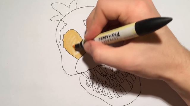 ♥ How to draw JACK-O-CHICA jumpscare | FNAF 4 Halloween edition (Drawing tutorial) смотреть онлайн