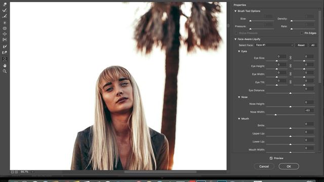 How to edit body parts in Photoshop