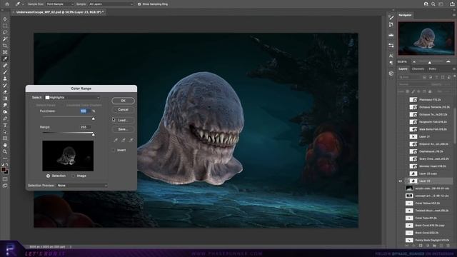 I Created a LEVIATHAN in PHOTOSHOP - Photo Manipulation Speed Art смотреть онлайн