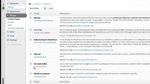 WK-Email-AntiBot WP Plugin Review смотреть онлайн
