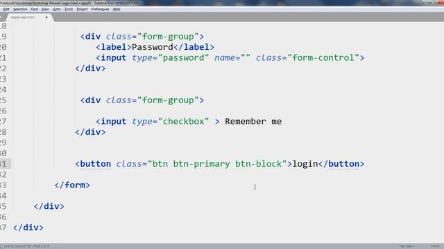 Bootstrap 4 - responsive login form смотреть онлайн