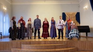 «Масленица» Вторник-«Заигрыш» . Ансамбль народной песни «Благодать»