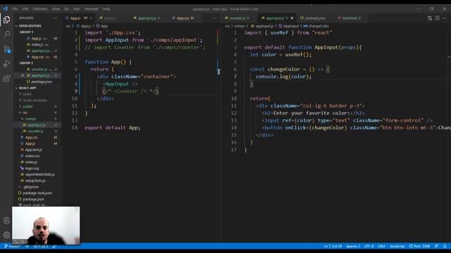 קורס REACT HOOKS ?⚓ - ח' 4 - עבודה מול תגיות INPUT ו SELECT BOX ואיסוף מידע смотреть онлайн