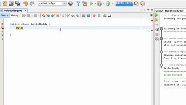 Activity #00: My first Java project смотреть онлайн