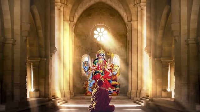 Om Dum Durgaye Namah | ॐ दुं दुर्गायै नमः | दुर्गा मंत्र | 1 घंटे | For body mind & soul relaxation смотреть онлайн