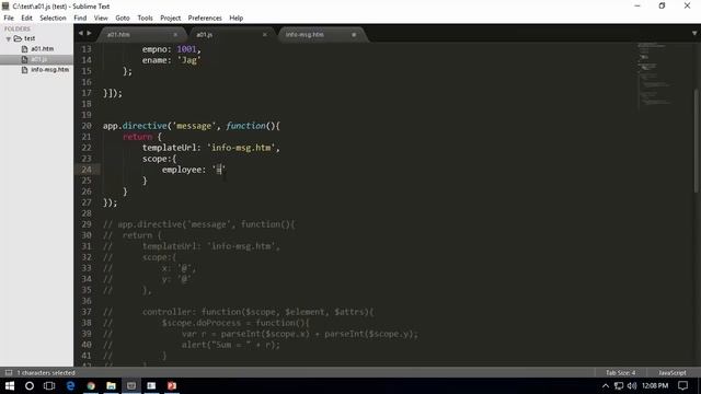 AngularJs Tutorial: Isolated Scope In Directives (in-depth) смотреть онлайн
