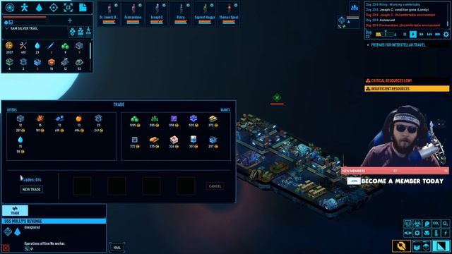 Space Haven LIVE | Building NEW ULTIMATE Space Ship Tycoon | Space Haven Survival Building Game смотреть онлайн