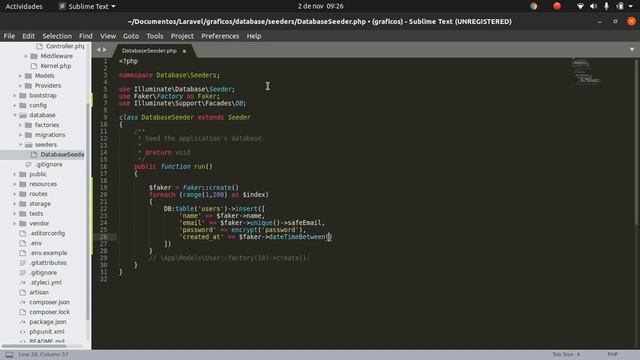 Laravel 8, Crear Gráficos de líneas y Gráficos de Barras con BD Mysql, creación, controlador, seede смотреть онлайн