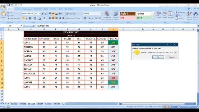conditional formatting in data bars color scales in excel | excel full tutorial in hindi | #excel смотреть онлайн