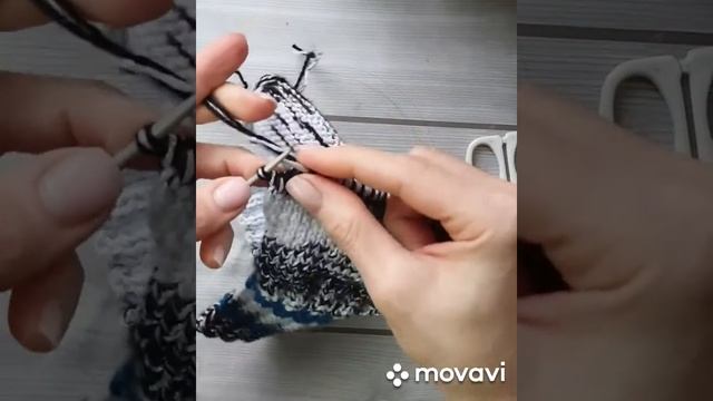 Майстер-клас в'язання носків двома спицями. смотреть онлайн