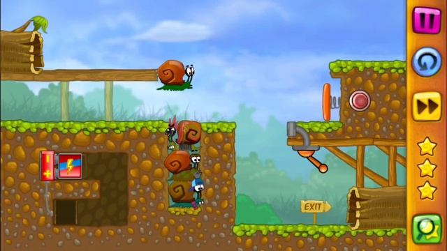 ДЕНЬ РОЖДЕНИЯ ДЕДУШКИ в УЛИТКА БОБ 1 / Snail Bob 1. ПОТЕРЯЛ ПОДАРОК смотреть онлайн