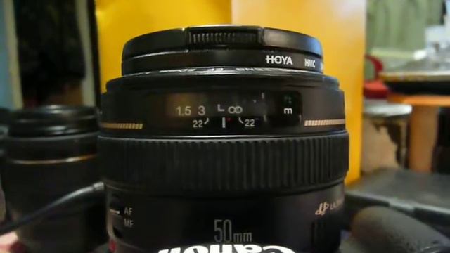 Восстановление объектива Canon 50mm / F1,4 после удара - часть 1 смотреть онлайн