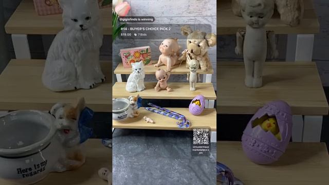 TJVH Buyers Choice Live Vintage Sale “ Tiny Treasures” | Virtual Antique Marketplace смотреть онлайн