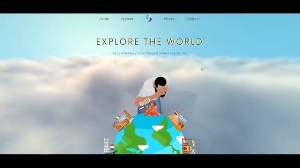 Explore The World | React.JS | React Three Fiber | Framer Motion | CSS | Swiper.JS | Vite