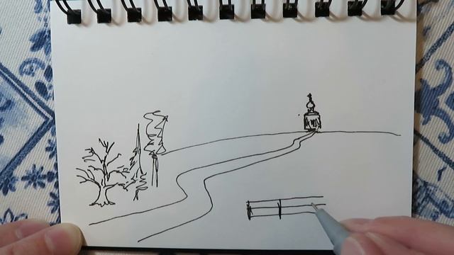 Стихотворение "Не увядайте листья" и рисунок в исполнении автора смотреть онлайн