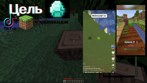 TikTok + Minecraft