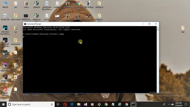 how to install numpy on python on windows 10 смотреть онлайн