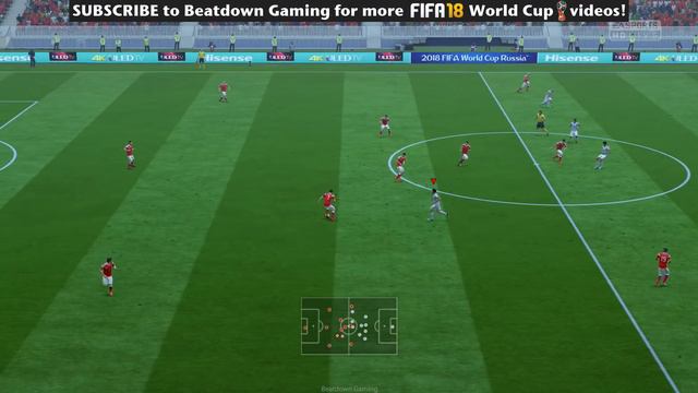 FIFA 18 World Cup - Spain vs. Russia @ Luzhniki Stadium смотреть онлайн