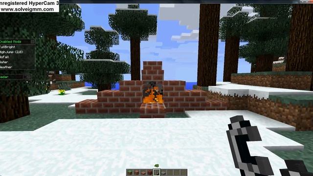 Как сделать камин в Minecraft!!! смотреть онлайн