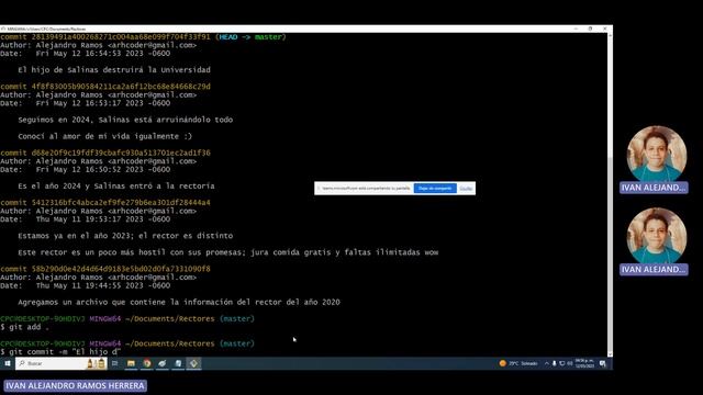 Curso de Git y GitHub básico [11] GIT RESET PARA VOLVER AL PASADO Y RESTUARAR ERRORES EN EL PROYECT смотреть онлайн