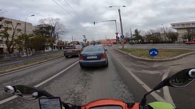 50cc Glovo delivery on National day of Romania 1 dec 2021 part.1 смотреть онлайн