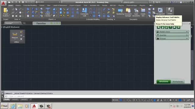 AUTOCAD ADVANCE STEEL 2015 TUTORIAL PART 1 смотреть онлайн