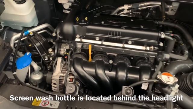 KIA Venga Petrol 2019 Screen Wash Bottle Located смотреть онлайн