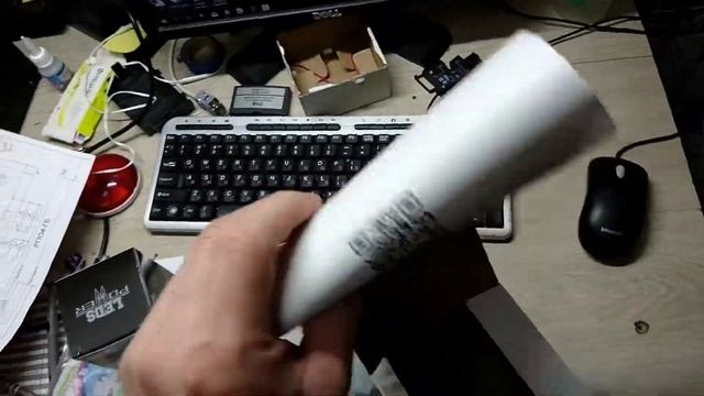 Распаковка промышленной светодиодной лампы на 30Вт смотреть онлайн