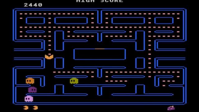 Pac-Man (Atari USA) for the Atari 8-bit family смотреть онлайн