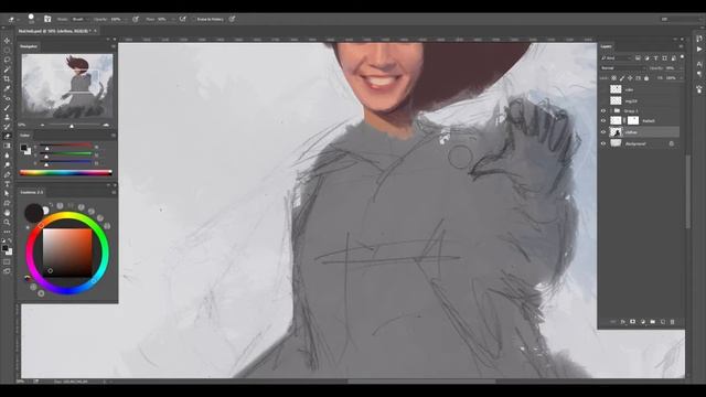 Рыцарь джедай. Процесс рисования смотреть онлайн