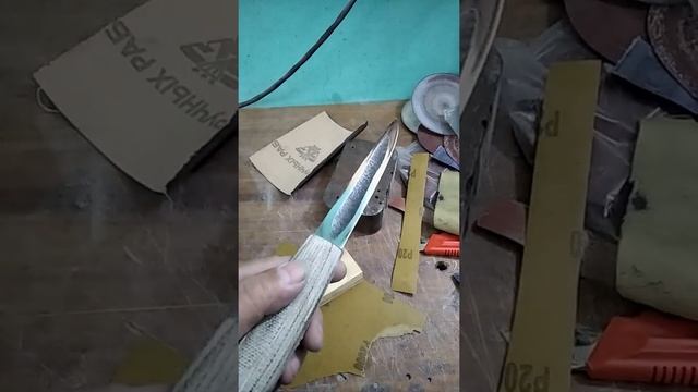 Нож "Якут". СТАЛЬ У12, рукоять- микарта. смотреть онлайн